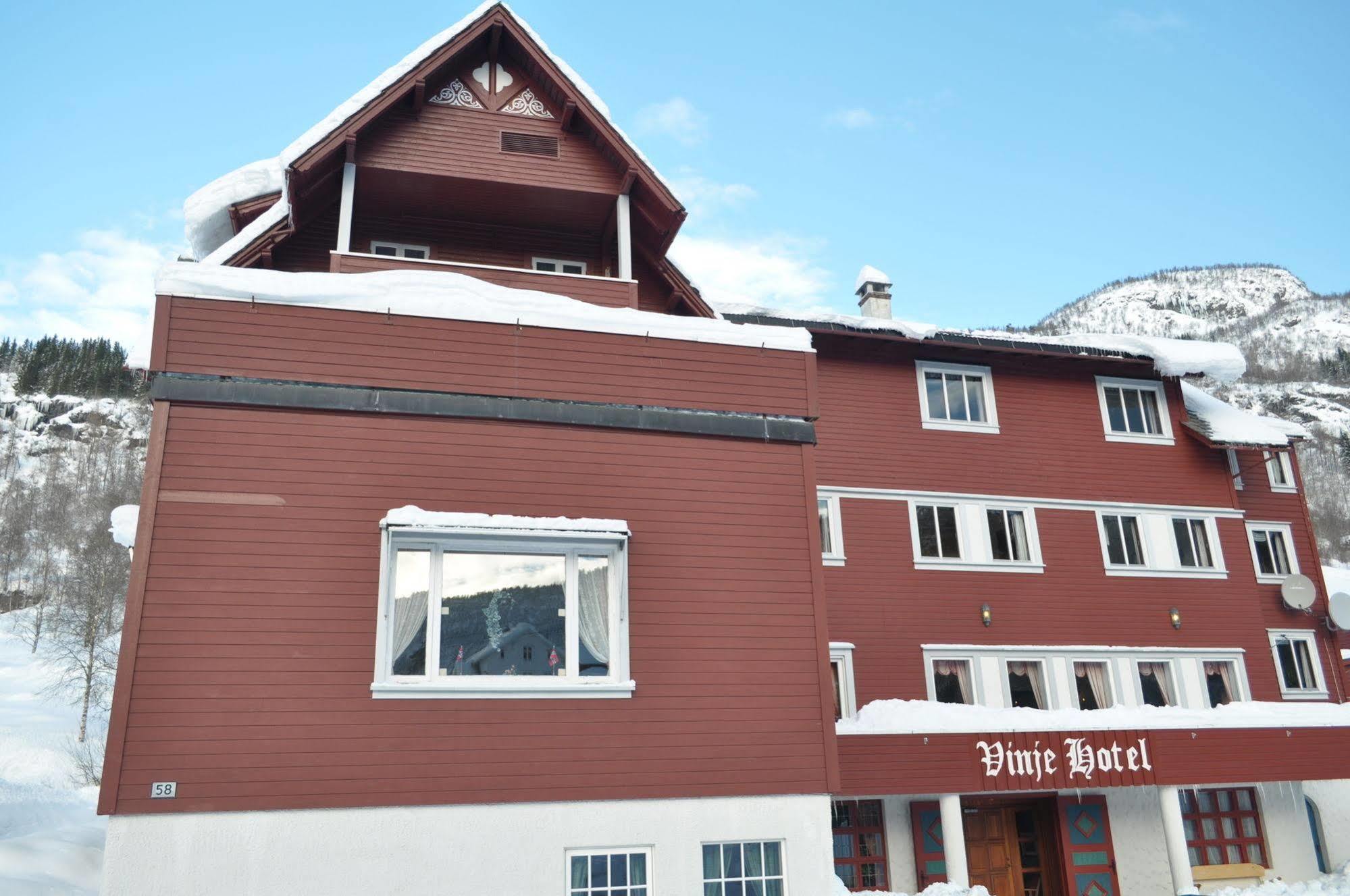 Vinje Turisthotel Myrkdalen Exteriör bild